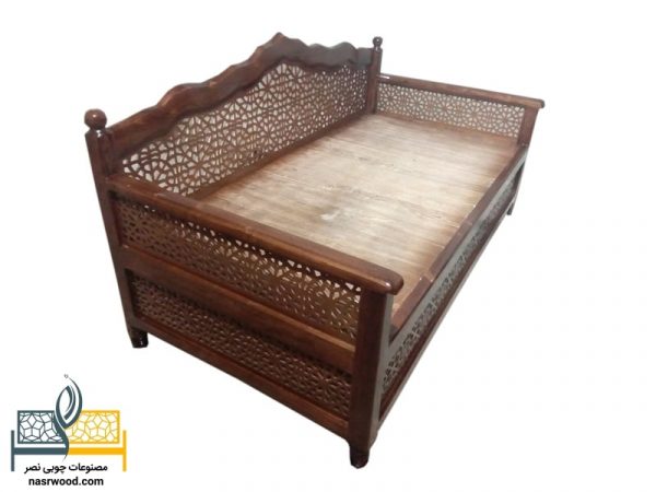 تخت سنتی nasr01s سایز 2 در 1
