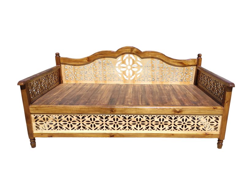 تخت سنتی nasr07i سایز 2 در 80