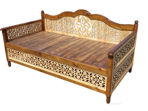 تخت سنتی nasr07i سایز 2 در 80