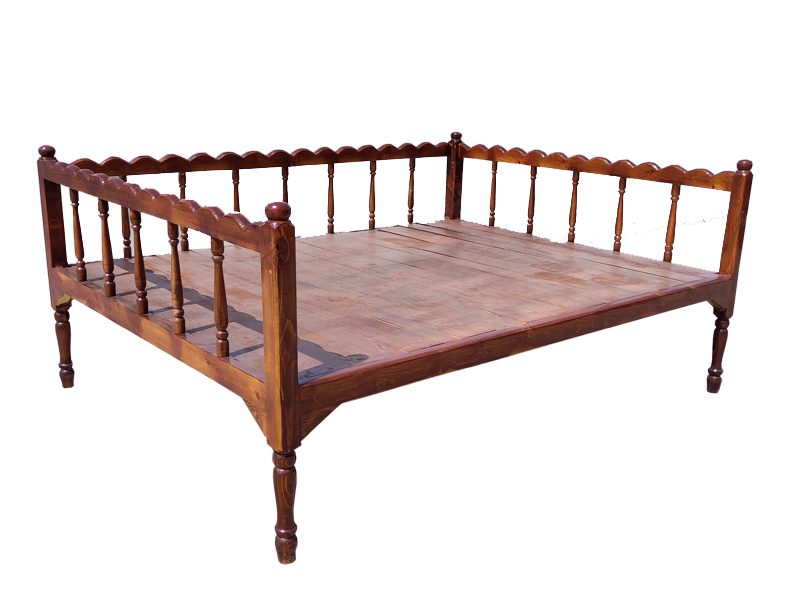 تخت سنتی ساده nasr-x6sa سایز ۲ در ۱.۵ متر