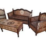 مبلمان سنتی 4 نفره nasr-s6m با یک جلومیزی